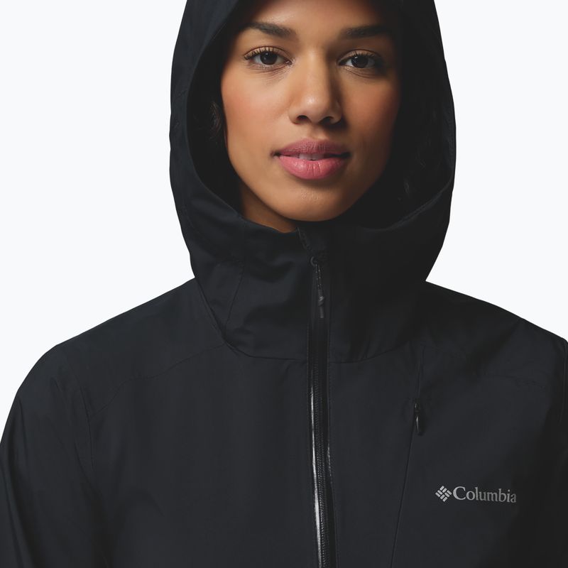 Geacă softshell pentru femei Columbia Trailborne 2.5L Shell black 9