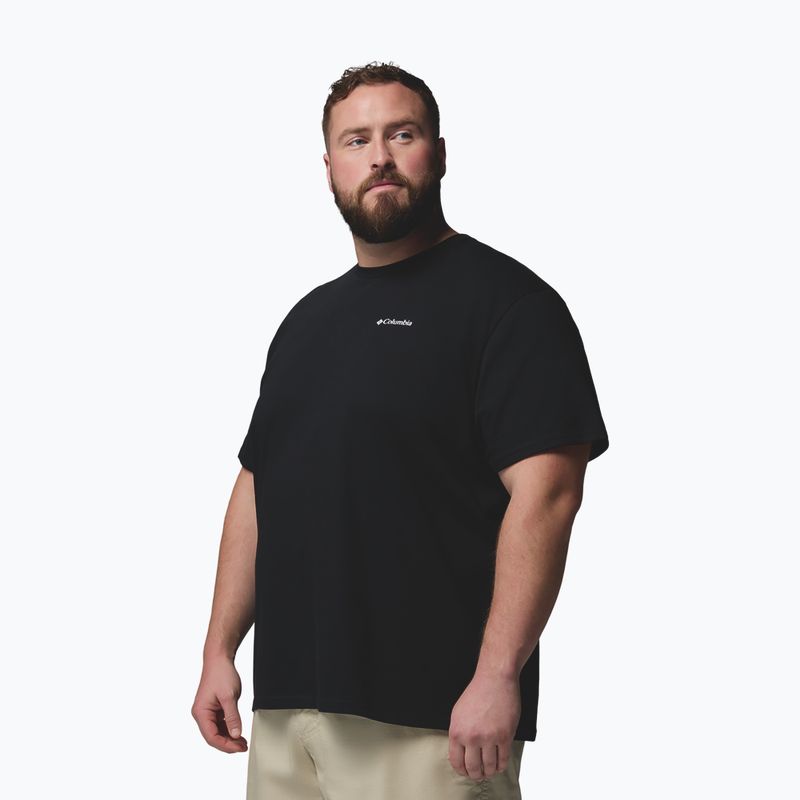 Tricou pentru bărbați Columbia CSC Outdoor back graphic black/scoped view 4