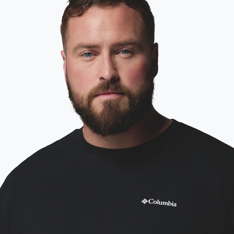 Tricou pentru bărbați Columbia CSC Outdoor back graphic black/scoped view 5