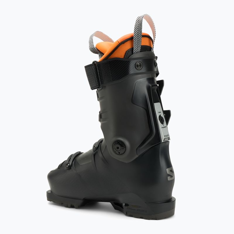 Încălțăminte de schi pentru bărbați Salomon S/Pro Supra Boa 110 GW black/beluga metallic/orange tiger 2