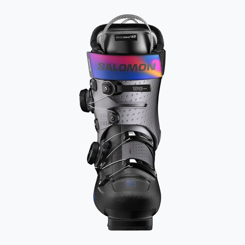 Încălțăminte de schi pentru femei Salomon S/Pro Supra Dual Boa 115 W black/beluga metallic/beetroot purple 8