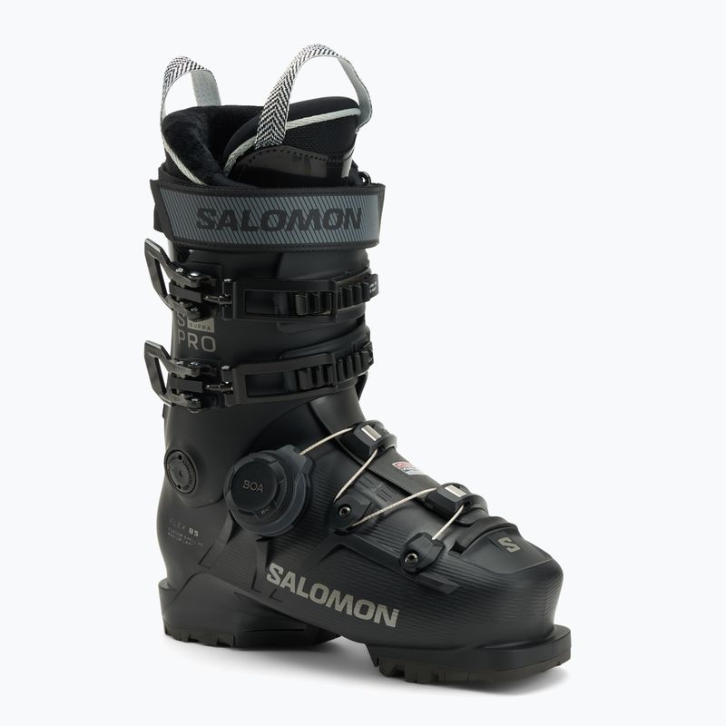 Încălțăminte de schi pentru femei Salomon S/Pro Supra Boa 85 W black/black/light bronze metallic