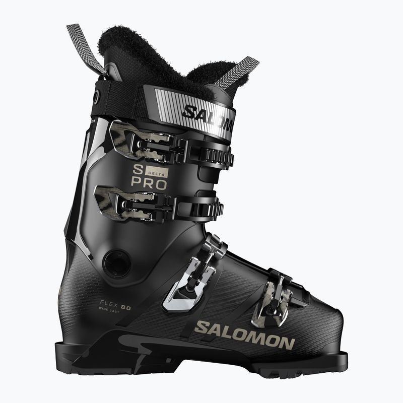 Încălțăminte de schi pentru femei Salomon S/Pro Delta 80 W GW black/black/light bronze met