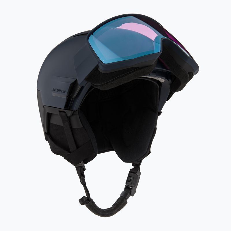 Cască de schi Salomon Driver Prime Sigma Plus dress blue/sigma poppy red/sigma ice blue 11