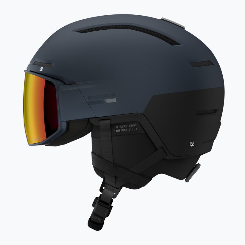 Cască de schi Salomon Driver Prime Sigma Plus dress blue/sigma poppy red/sigma ice blue 4