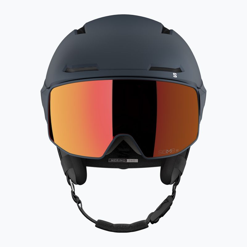 Cască de schi Salomon Driver Prime Sigma Plus dress blue/sigma poppy red/sigma ice blue 5