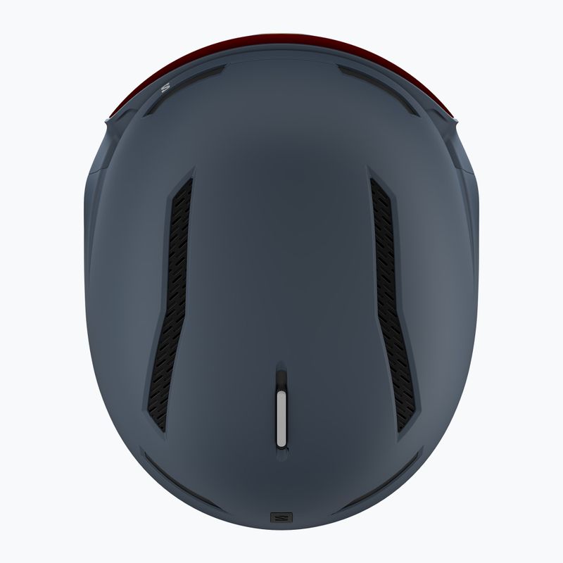 Cască de schi Salomon Driver Prime Sigma Plus dress blue/sigma poppy red/sigma ice blue 6