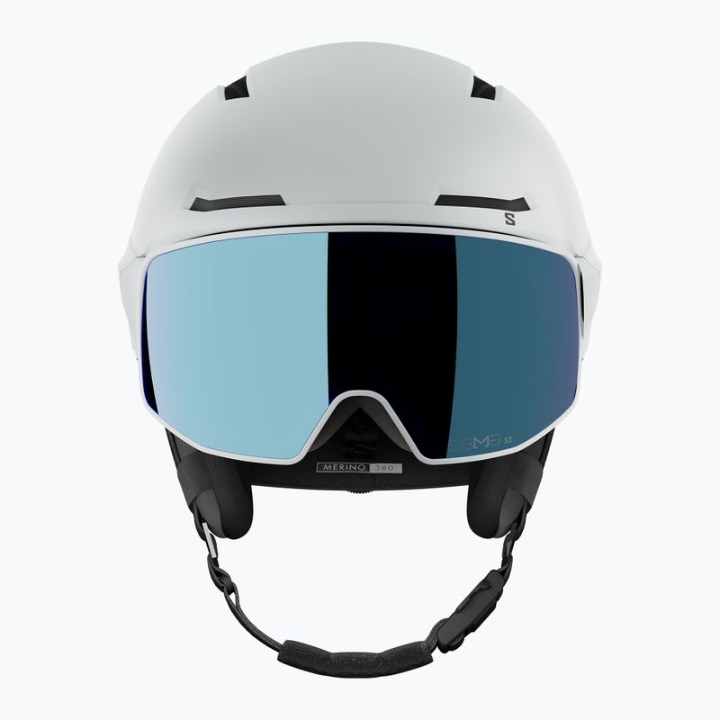 Cască de schi Salomon Driver Prime Sigma Plus ice flow/sigma sky blue/sigma ice blue 5
