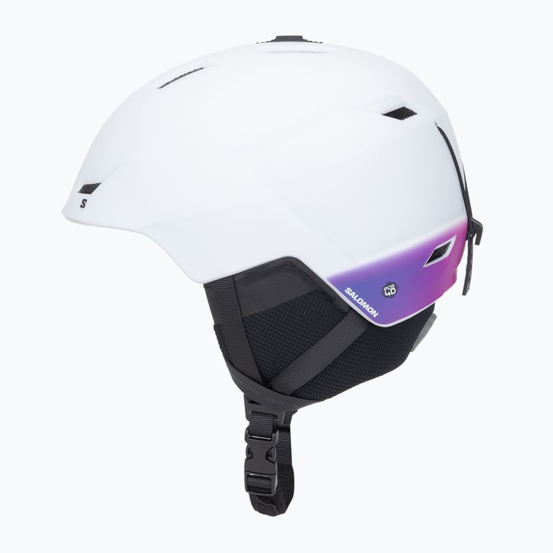 Cască de schi Salomon Pioneer LT Pro white 3