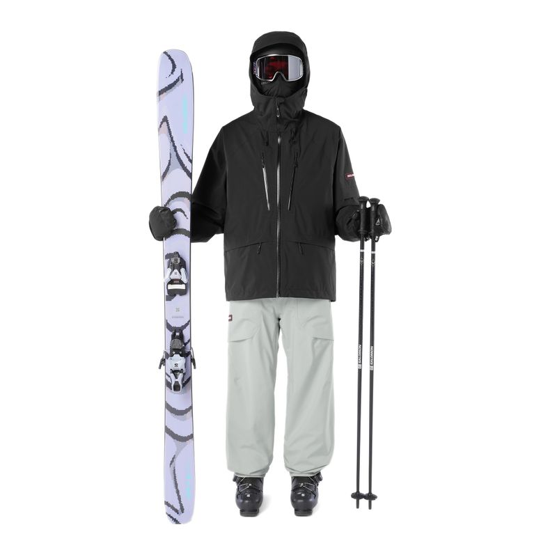 Cască de schi Salomon Brigade Index black 6