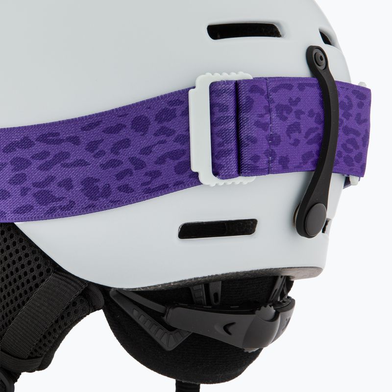 Cască de schi pentru copii Salomon Player Combo + Gogle XV Jr ice flow/ice flow mid blue 8