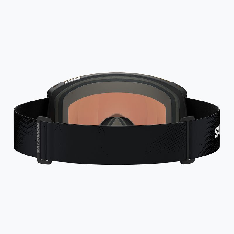 Ochelari de schi pentru copii Salomon Radium black/mi mid red 6