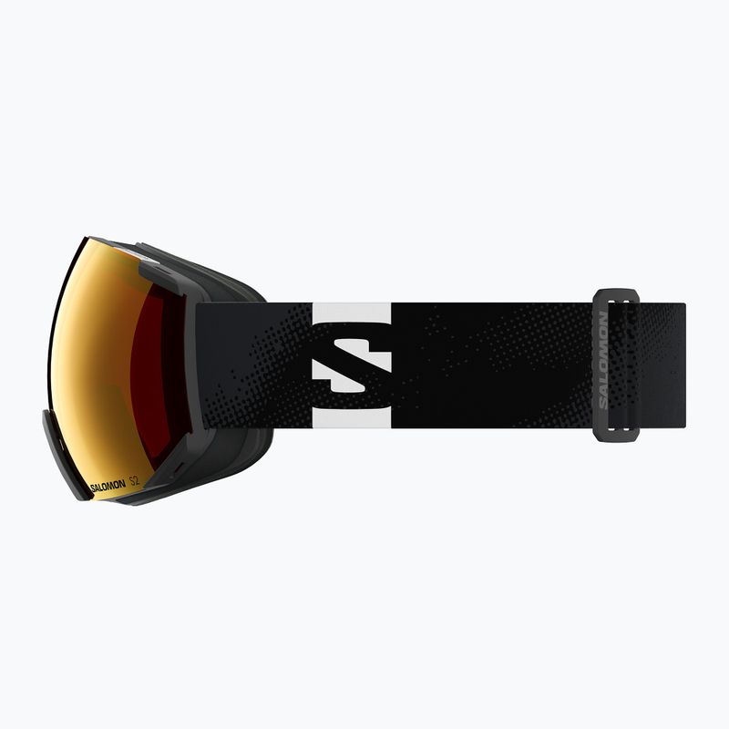 Ochelari de schi pentru copii Salomon Radium black/mi mid red 8