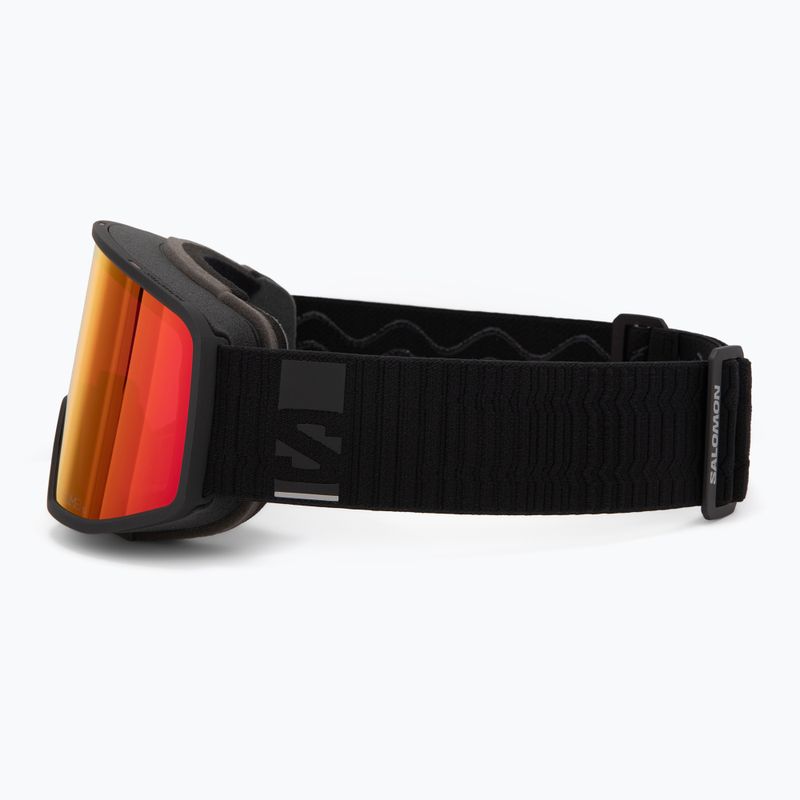 Ochelari de schi Salomon Sentry Pro Sigma black/sigma poppy red 4