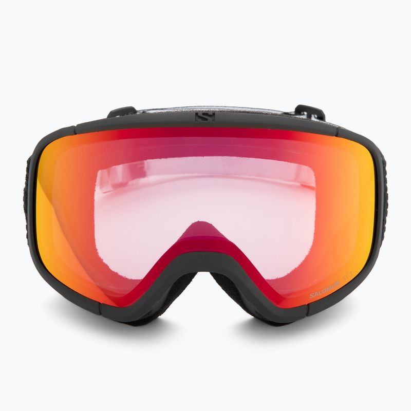 Ochelari de schi Salomon Aksium 2.0 Photo black/photo mirror red 2