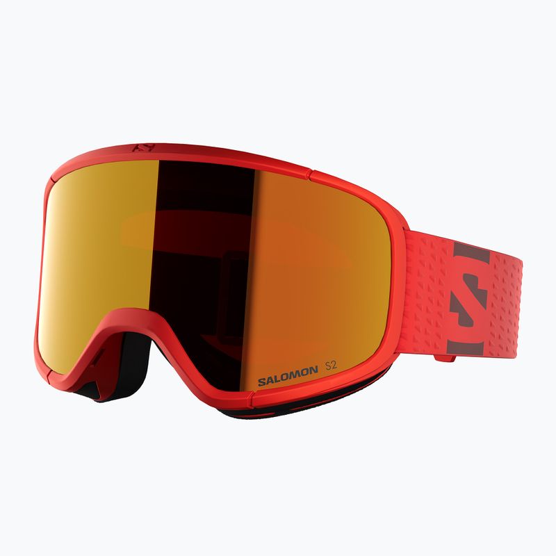 Ochelari de schi Salomon Aksium 2.0 cherry tomato/ml mid red
