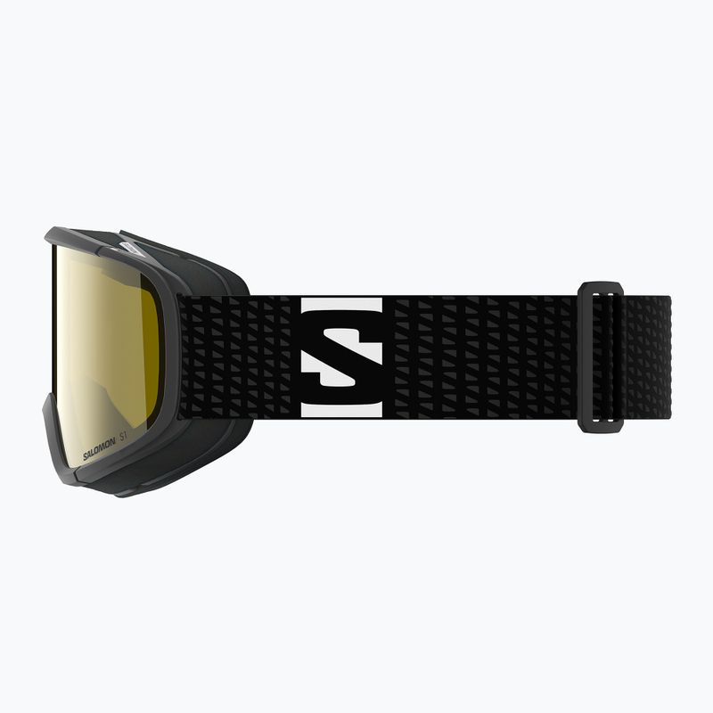 Ochelari de schi Salomon Aksium 2.0 Acces black/flash yellow 4