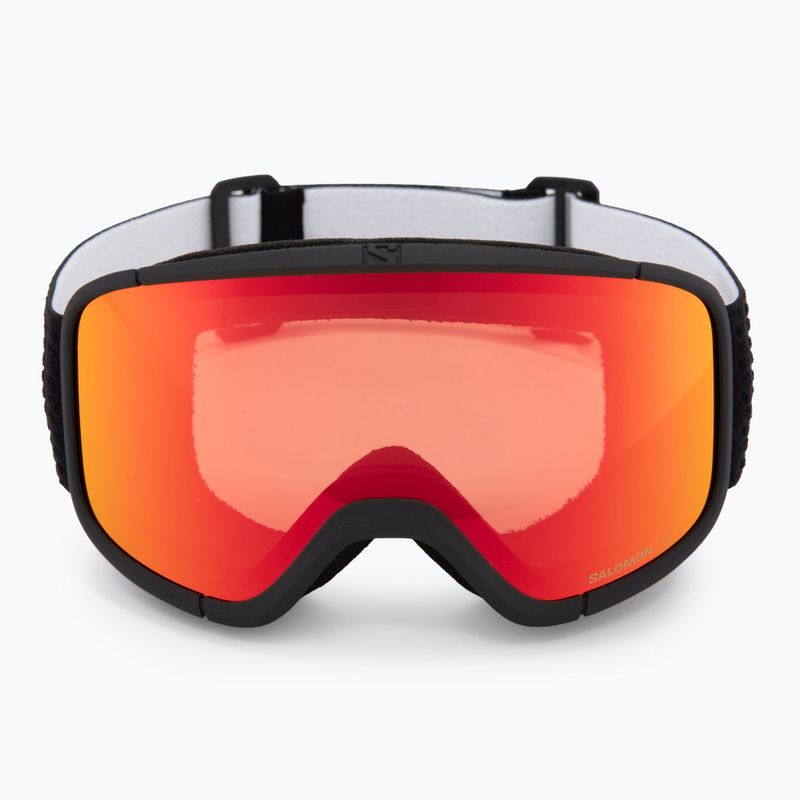 Ochelari de schi Salomon Aksium 2.0 S black/ml mid red 2