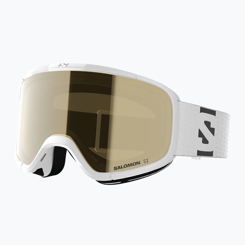 Ochelari de schi pentru copii Salomon Lumi Acces Jr white/flash gold 5