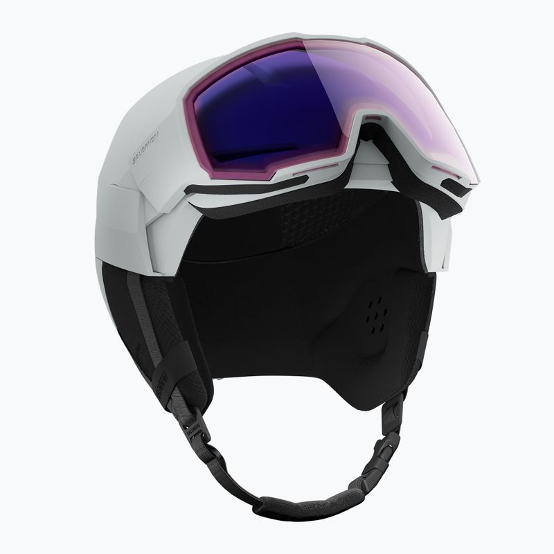 Cască de schi Salomon Osmo Pro Sigma Photo ice flow/sky blue 2