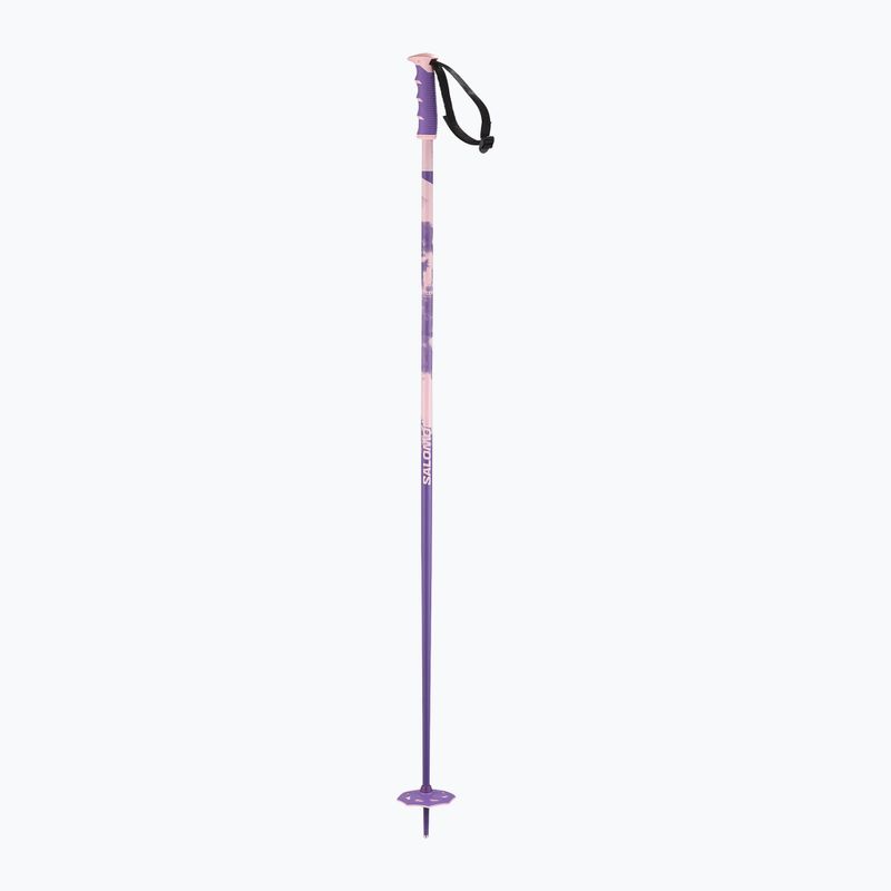 Bețe de schi Salomon Steep purple/pink 2