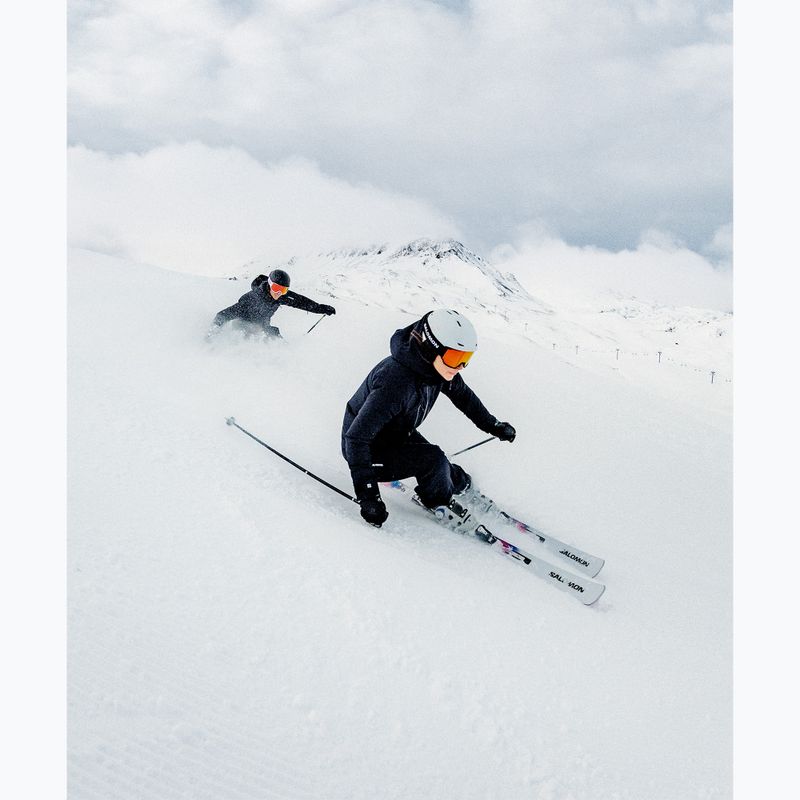 Ochelari de schi Salomon S/View 3 black/ml mid red 7