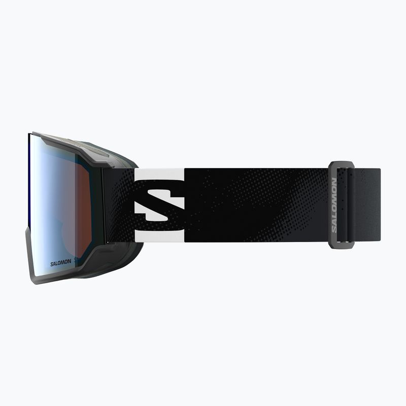 Ochelari de schi Salomon S/View 3 black/ml light blue 4