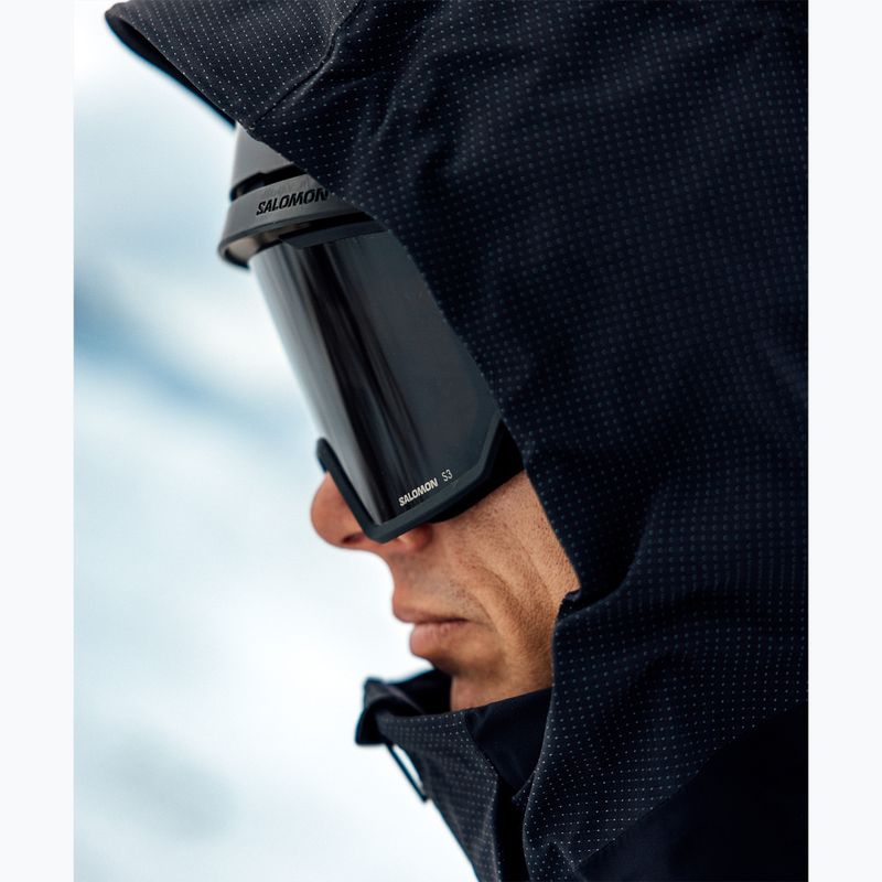 Ochelari de schi Salomon S/View 3 black yellow/ml black 7