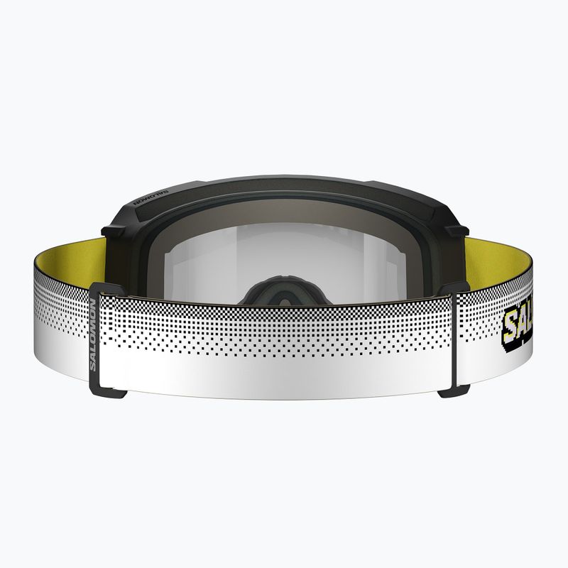 Ochelari de schi Salomon S/View 3 black pixels/ml super white 2