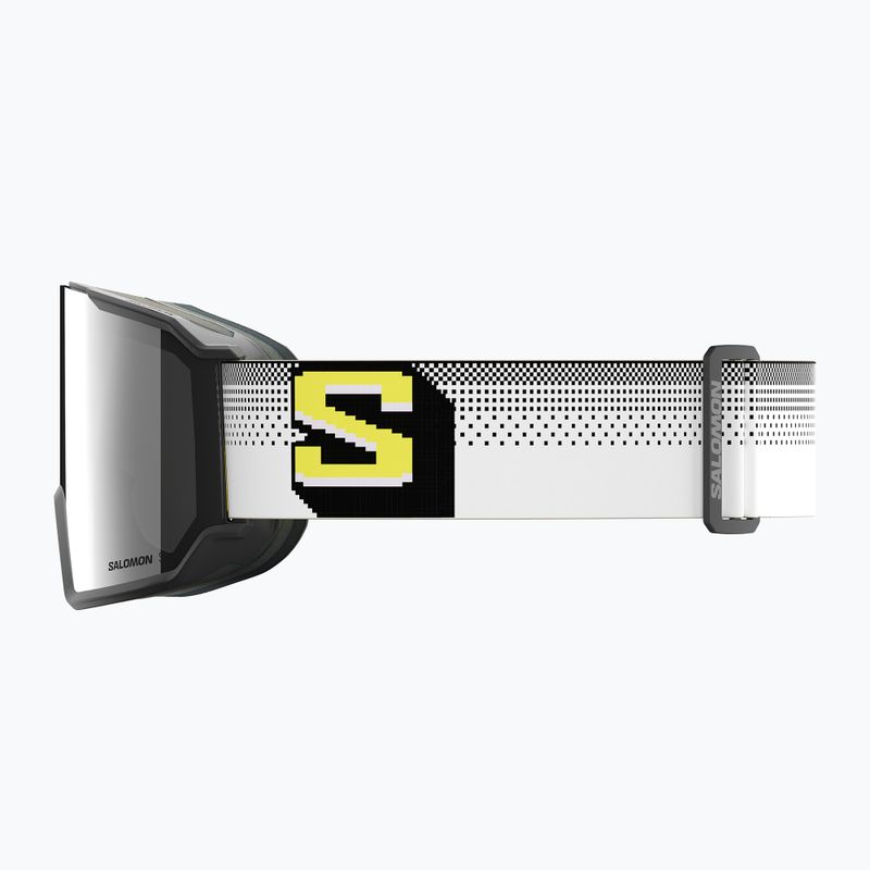 Ochelari de schi Salomon S/View 3 black pixels/ml super white 4