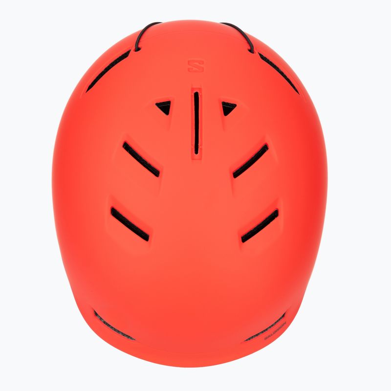 Cască de schi pentru copii Salomon Husk Jr cherry tomato 6
