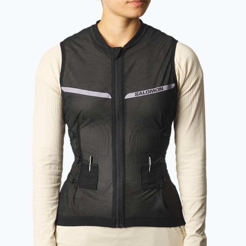 Vestă de schi pentru femei Salomon Flexcell Pro black