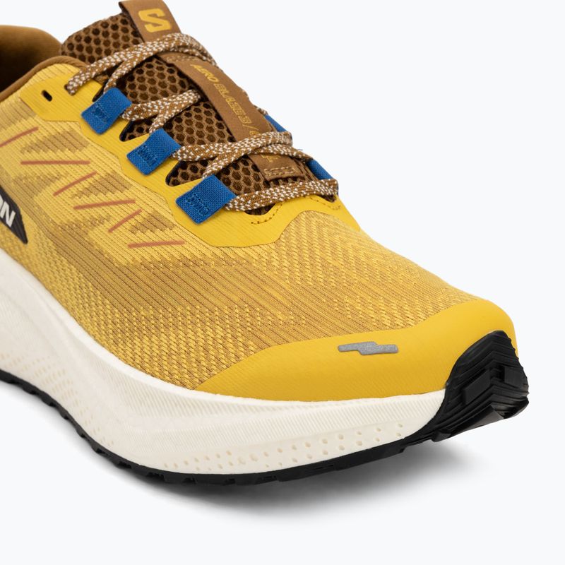 Încălțăminte de alergare pentru bărbați Salomon Aero Blaze 3 GRVL spicy mustard/vanilla ice/nautical blue 7