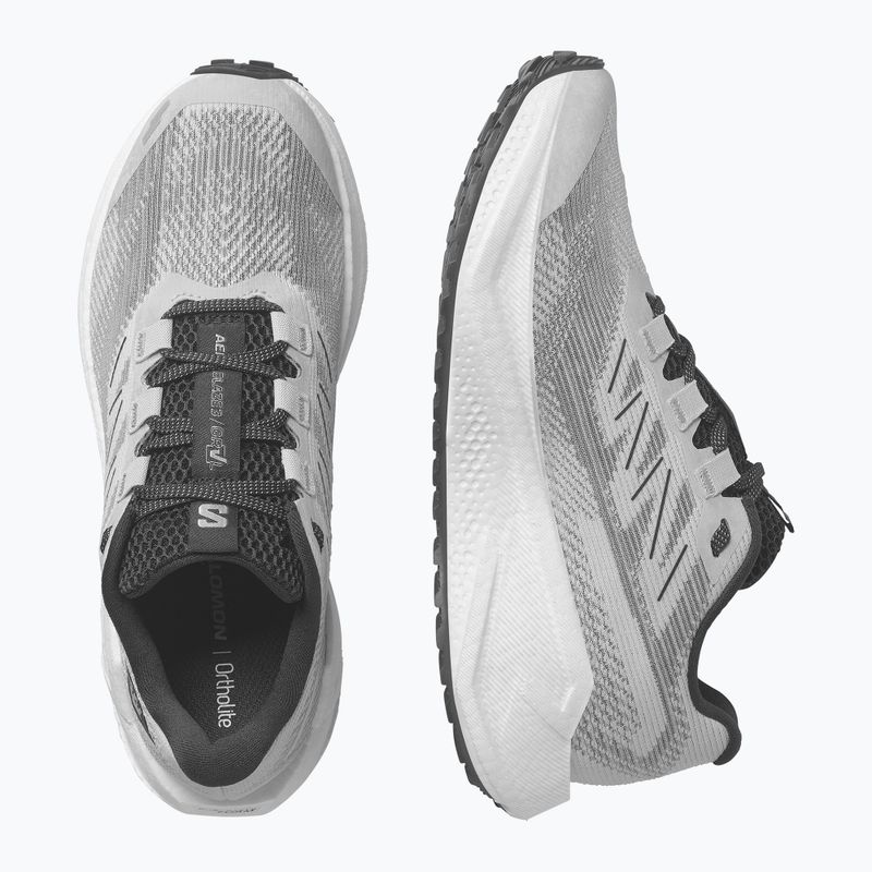 Încălțăminte de alergare pentru bărbați  Salomon Aero Blaze 3 Gravel lunar rock/white/black 13