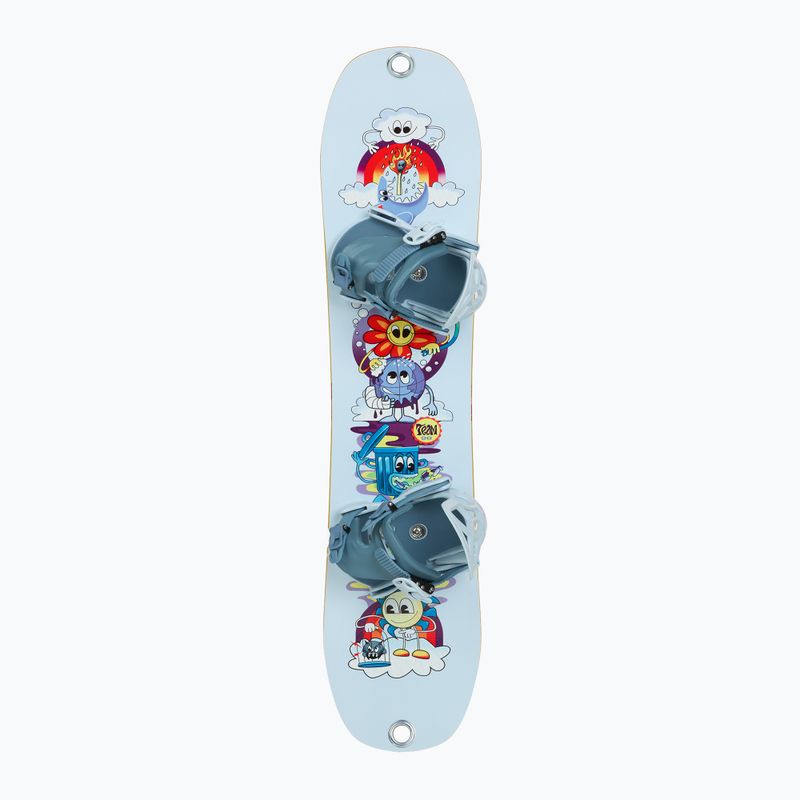 Placă de snowboard pentru copii Salomon Team Package Jr + legături Goodtime XXS 2