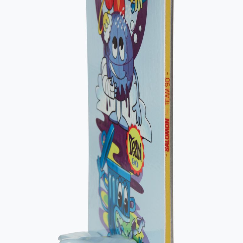 Placă de snowboard pentru copii Salomon Team Package Jr + legături Goodtime XXS 5
