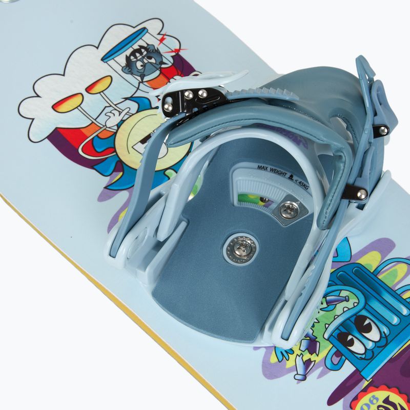 Placă de snowboard pentru copii Salomon Team Package Jr + legături Goodtime XXS 8