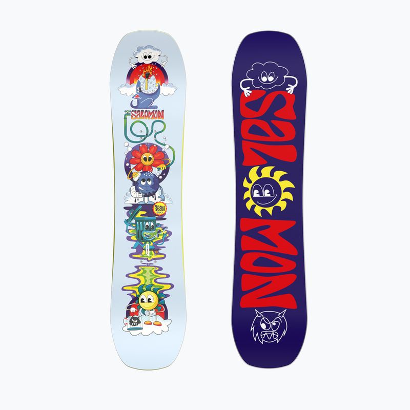 Placă de snowboard pentru copii Salomon Team Package Jr + legături Goodtime XXS 2