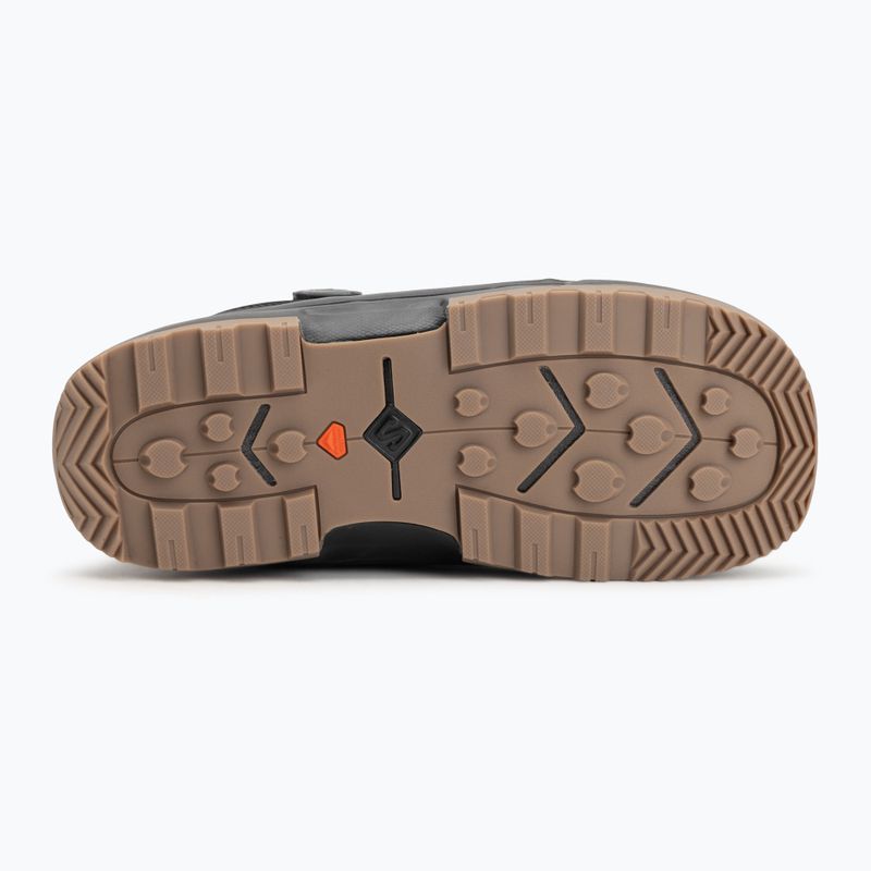 Încălțăminte de snowboard pentru bărbați Salomon Echo Dual Boa black/black/deep lichen green 3