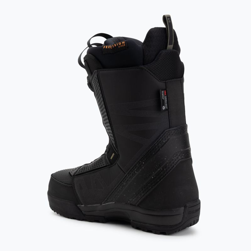 Încălțăminte de snowboard pentru bărbați Salomon Malamute Dual Boa black 2