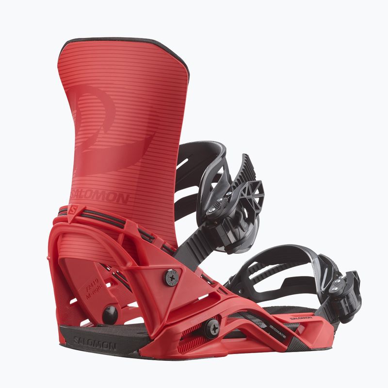 Legături de snowboard pentru bărbați Salomon District fiery red 2