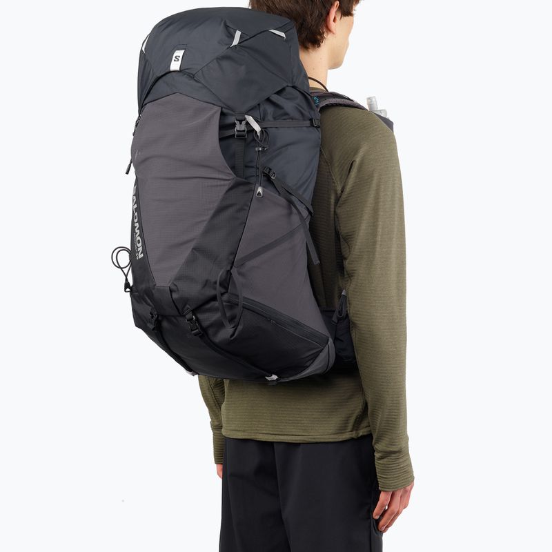 Rucsac turistic pentru bărbați Salomon Aerotrek 50 l antracit/fier de nouă/aliaj 3