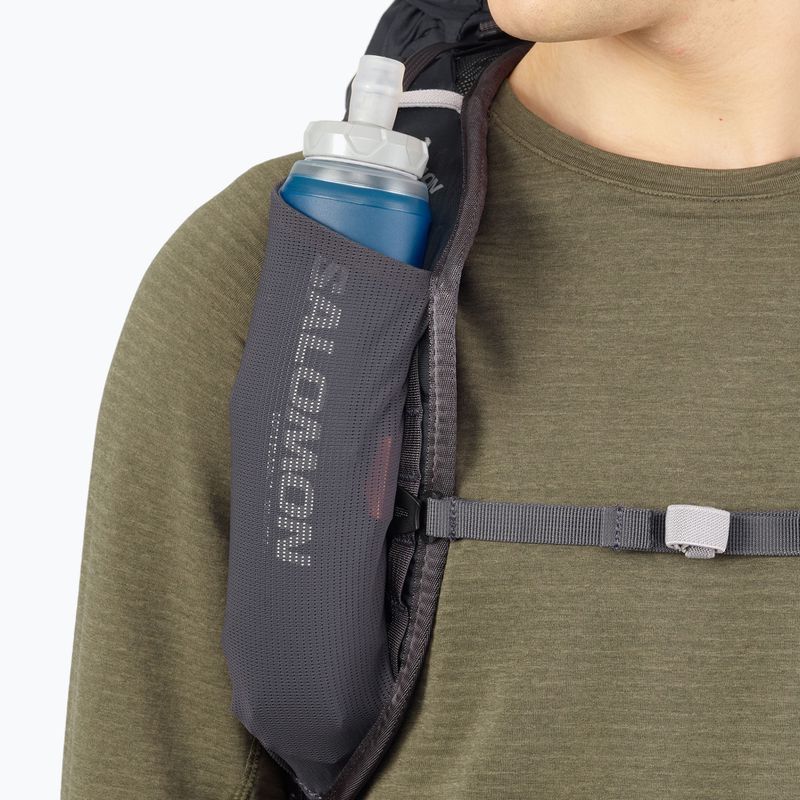Rucsac turistic pentru bărbați Salomon Aerotrek 50 l antracit/fier de nouă/aliaj 6