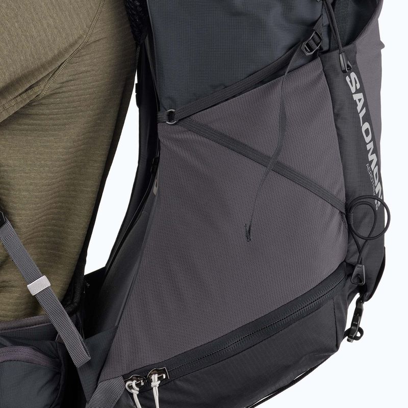 Rucsac turistic pentru bărbați Salomon Aerotrek 50 l antracit/fier de nouă/aliaj 8