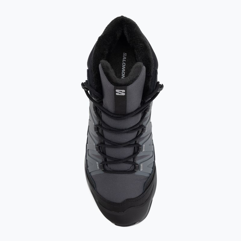 Încălțăminte de drumeție pentru bărbați Salomon X-Adventure Coldrush WP asphalt / black / alloy 5