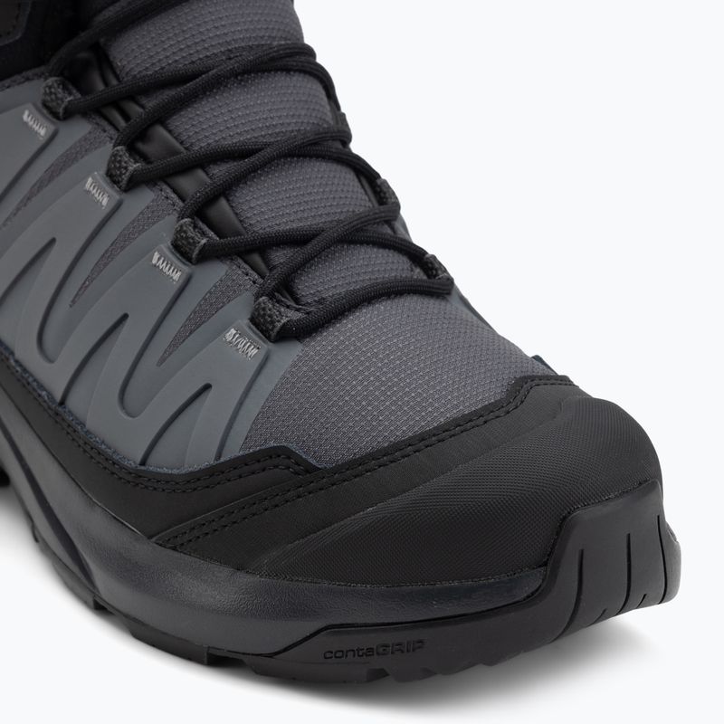 Încălțăminte de drumeție pentru bărbați Salomon X-Adventure Coldrush WP asphalt / black / alloy 7