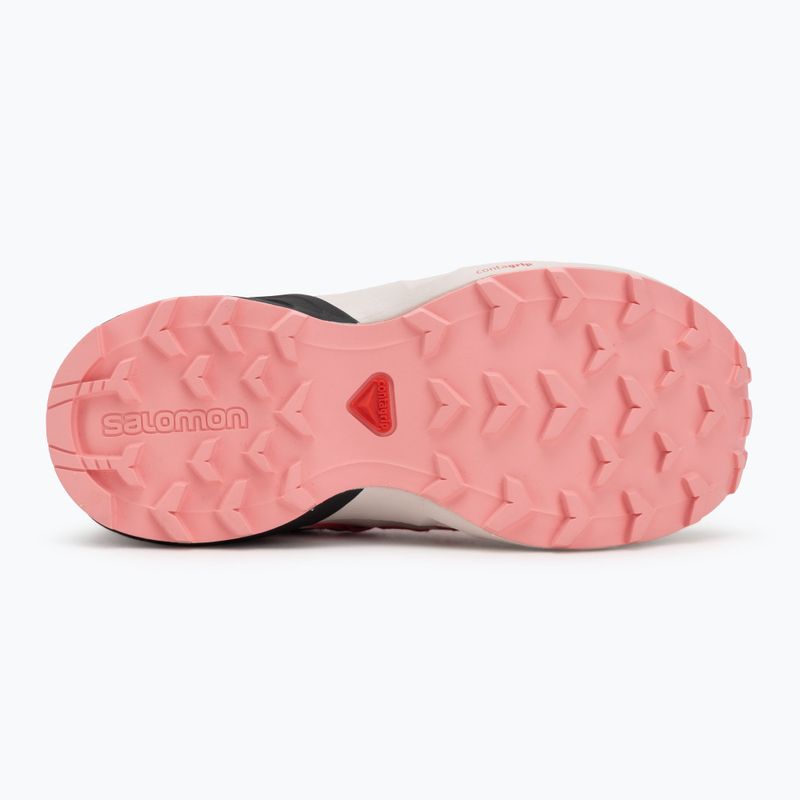 Încălțăminte de alergare pentru copii Salomon Speedcross Waterproof grisaille/hushed violet/rouge red 4