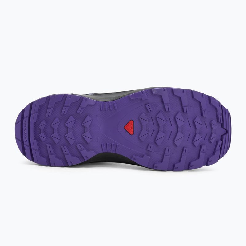 Încălțăminte de drumeție pentru copii Salomon XA Pro V8 MID WP turbulence / black / liberty 4