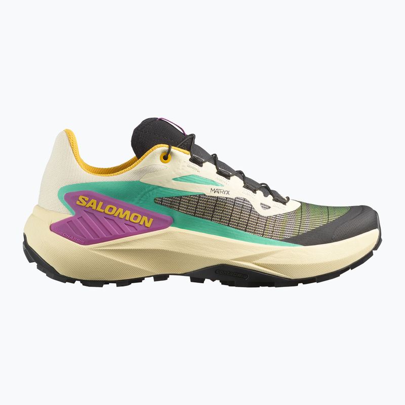Încălțăminte de alergare pentru femei  Salomon Genesis galben transparent yellow/black/willowherb 2