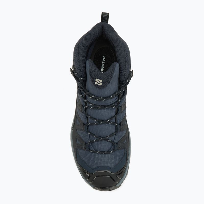 Încălțăminte de trekking pentru bărbați Salomon X Ultra 360 Mid GTX blue nights / dark navy / dark blue 5